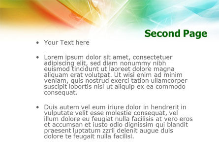 Modèle PowerPoint de couleurs mélangées, Diapositive 2, 01455, Abstrait / Textures — PoweredTemplate.com