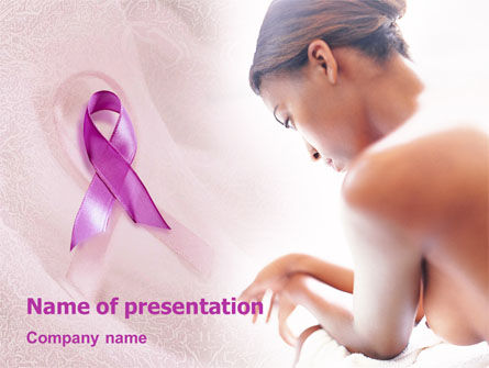 Breast Cancer PowerPoint Template, Free PowerPoint Template, 01459, Medical — PoweredTemplate.com