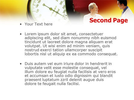 Modello PowerPoint - Normalizzare la pressione sanguigna, Slide 2, 01467, Medico — PoweredTemplate.com