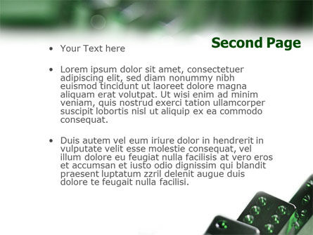 Modèle PowerPoint de domino, Diapositive 2, 01521, Concepts commerciaux — PoweredTemplate.com