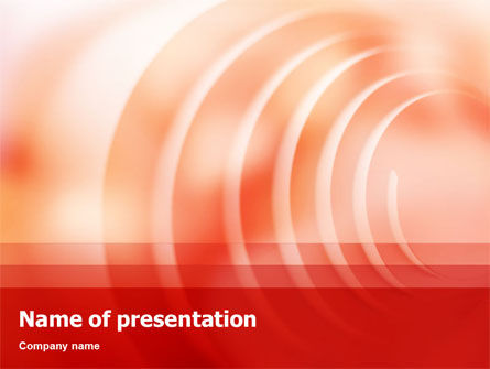Spiral PowerPoint Vorlage, Kostenlos PowerPoint-Vorlage, 01542, Abstrakt/Texturen — PoweredTemplate.com
