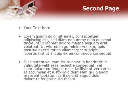 Modello PowerPoint - Ricchezza, Slide 2, 01587, Lavoro — PoweredTemplate.com
