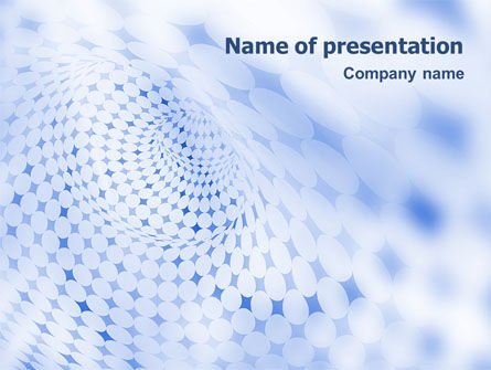 Blue Abstract PowerPoint Template, Free PowerPoint Template, 01592, Abstract/Textures — PoweredTemplate.com