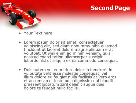 Modello PowerPoint - Nascar, Slide 2, 01610, Sport — PoweredTemplate.com