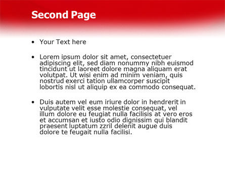 Turkish Flag PowerPoint Template, Slide 2, 01671, Flags/International — PoweredTemplate.com