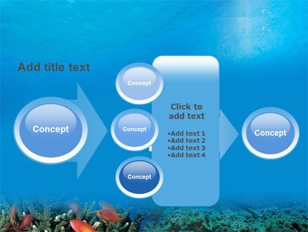 Coral Reef PowerPoint Template, Backgrounds | 01691 | PoweredTemplate.com