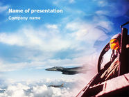 Fighter Aircraft PowerPoint Template