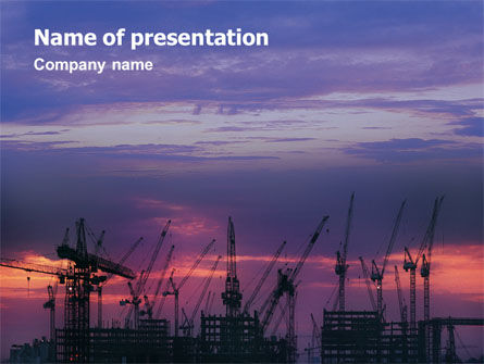 Industrial PowerPoint Template, Free PowerPoint Template, 01761, Utilities/Industrial — PoweredTemplate.com