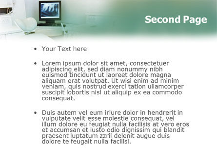 歯科ヘルプ - PowerPointテンプレート, スライド 2, 01840, 医療 — PoweredTemplate.com