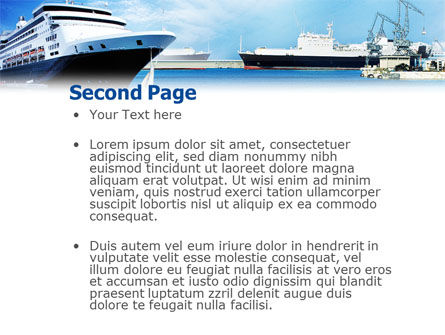 Templat PowerPoint Liner, Slide 2, 01844, Mobil dan Transportasi — PoweredTemplate.com