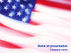 Flag of the United States of America - Free Presentation Template for ...