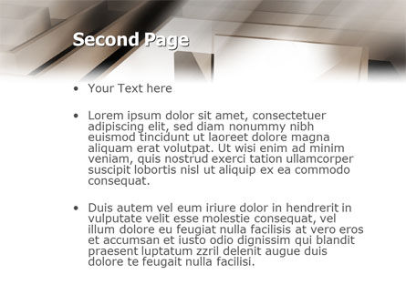 Office Labyrinth PowerPoint Template, Slide 2, 01883, Business Concepts — PoweredTemplate.com
