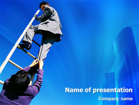 Plantilla de PowerPoint - desarrollo de carrera, Gratis Plantilla de PowerPoint, 01894, Profesiones/ Industria — PoweredTemplate.com