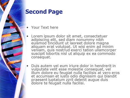 Double Spiral PowerPoint Template, Slide 2, 01923, Technology and Science — PoweredTemplate.com