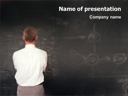 Plantilla de PowerPoint - lógica de negocios, Gratis Plantilla de PowerPoint, 01962, Education & Training — PoweredTemplate.com