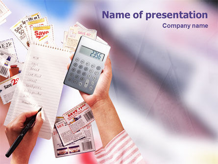 Discount PowerPoint Template, Free PowerPoint Template, 02004, Financial/Accounting — PoweredTemplate.com