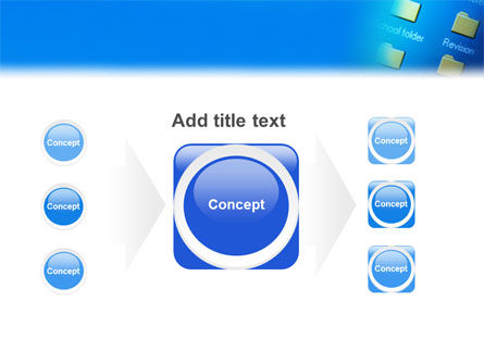 File Folder PowerPoint Template, Backgrounds | 02043 | PoweredTemplate.com