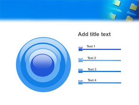 File Folder PowerPoint Template, Backgrounds | 02043 | PoweredTemplate.com