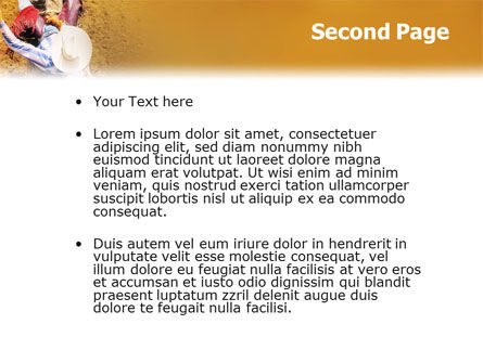 Plantilla de PowerPoint - rodeo en un mustango salvaje, Diapositiva 2, 02044, Deportes — PoweredTemplate.com
