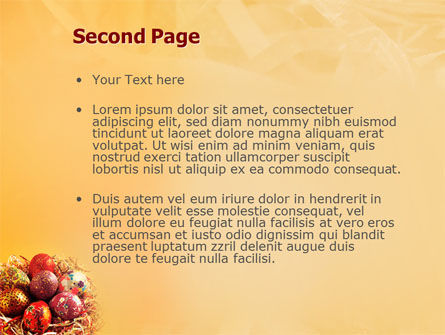 Modèle PowerPoint de pâques, Diapositive 2, 02079, Religion / Spirituel — PoweredTemplate.com