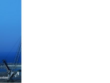 港口PowerPoint模板, 幻灯片 3, 02081, 公用事业/工业 — PoweredTemplate.com