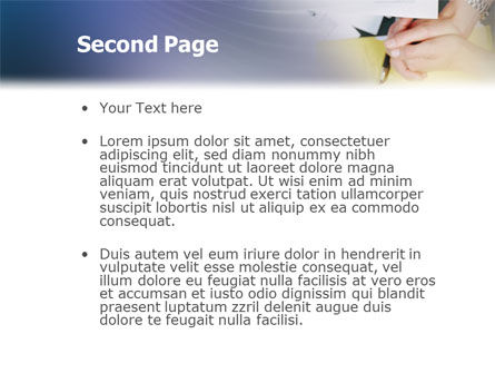 Modello PowerPoint - Documenti aziendali, Slide 2, 02085, Lavoro — PoweredTemplate.com