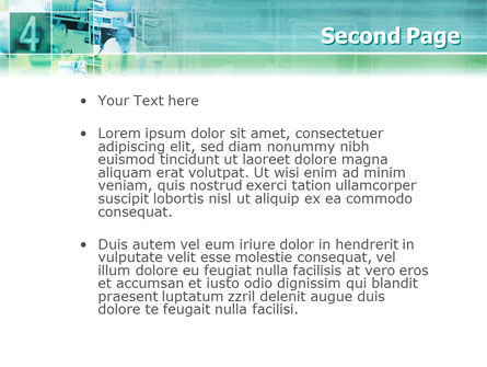 Plantilla de PowerPoint - procesos de negocio, Diapositiva 2, 02134, Negocios — PoweredTemplate.com