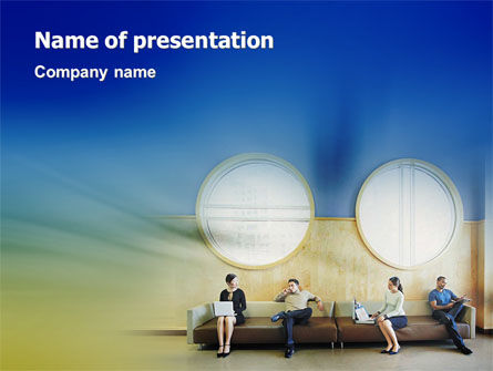 Verwachting PowerPoint Template, 02151, Business Concepten — PoweredTemplate.com