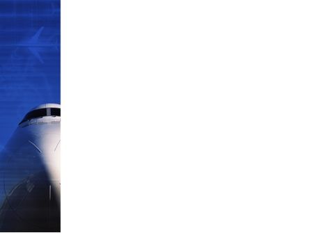 파워포인트 템플릿 - 비행 준비가되어있는 항공기, 슬라이드 3, 02204, 자동차 및 교통수단 — PoweredTemplate.com