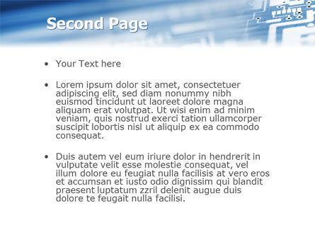 Microprocessor PowerPoint Template, Slide 2, 02205, Technology and Science — PoweredTemplate.com