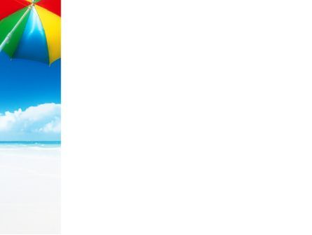 Modello PowerPoint - Ombrellone sulla spiaggia, Slide 3, 02298, Vacanze/Occasioni Speciali — PoweredTemplate.com