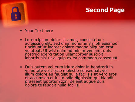 Site Security PowerPoint Template, Slide 2, 02352, Technology and Science — PoweredTemplate.com