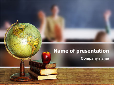 Aufgabe PowerPoint Vorlage, 02383, Education & Training — PoweredTemplate.com