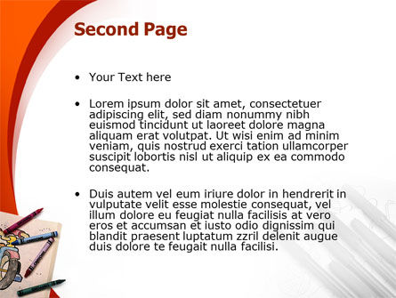 Modello PowerPoint - Pastelli colorati, Slide 2, 02423, Education & Training — PoweredTemplate.com