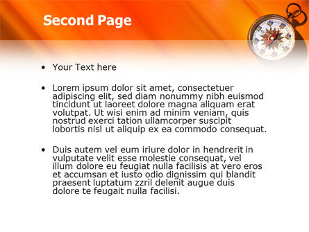 Modèle PowerPoint de boussole de poche, Diapositive 2, 02424, Mondial — PoweredTemplate.com