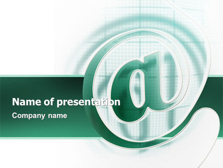 互联网服务PowerPoint模板, 免费 PowerPoint模板, 02462, 电信 — PoweredTemplate.com
