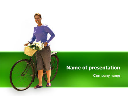 Wellness PowerPoint Template, Gratis PowerPoint-sjabloon, 02522, Mensen — PoweredTemplate.com