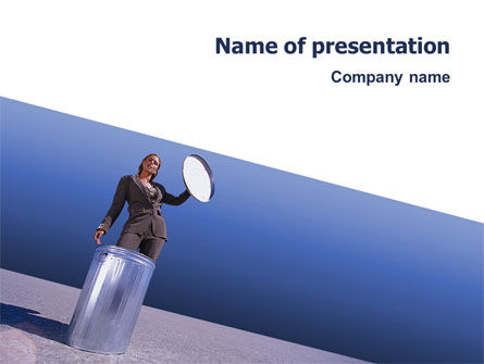 Surprise PowerPoint Template, Free PowerPoint Template, 02572, Business Concepts — PoweredTemplate.com