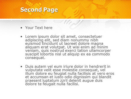 Modello PowerPoint - Tecnologia della comunicazione, Slide 2, 02578, Mondiale — PoweredTemplate.com