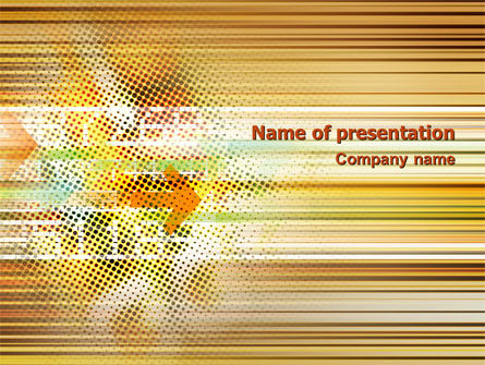 Modèle PowerPoint de conception de pixels informatiques, Gratuit Modele PowerPoint, 02580, Abstrait / Textures — PoweredTemplate.com