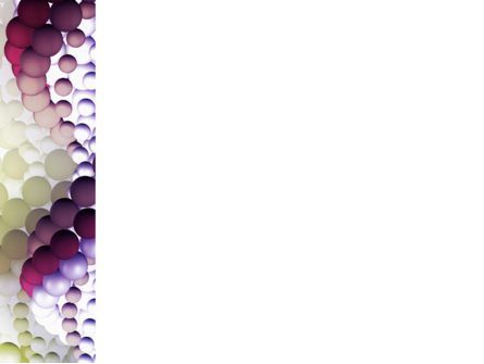 DNA On A Violet PowerPoint Template, Slide 3, 02581, Medical — PoweredTemplate.com