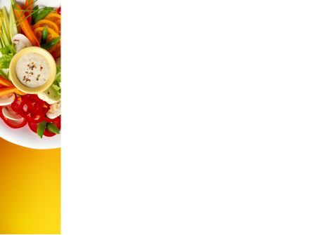 Modèle PowerPoint de la nourriture végétarienne, Diapositive 3, 02582, Food & Beverage — PoweredTemplate.com