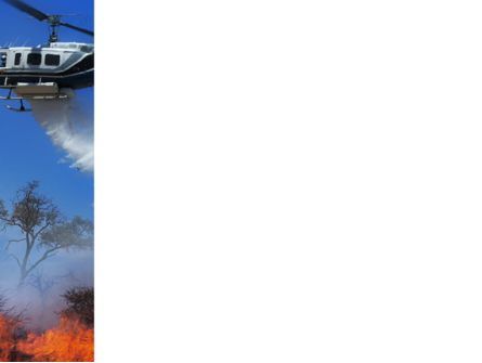 Wildfire PowerPoint Template, Slide 3, 02591, Cars and Transportation — PoweredTemplate.com