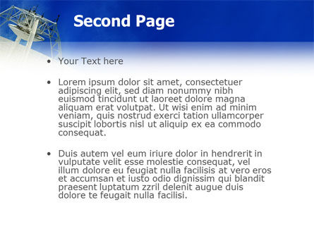 Communication Arial Technology PowerPoint Template, Slide 2, 02598, Telecommunication — PoweredTemplate.com