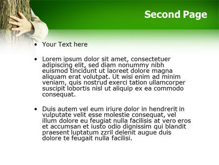 Boom PowerPoint Template, Dia 2, 02666, Natuur & Milieu — PoweredTemplate.com