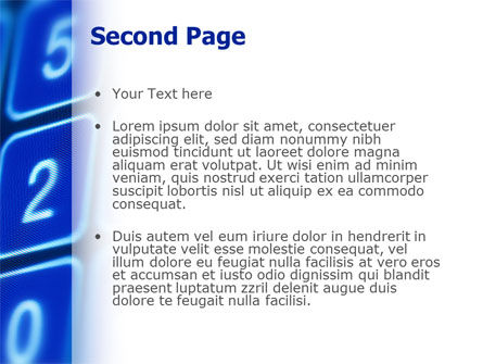 Modèle PowerPoint de pavé tactile, Diapositive 2, 02667, Télécommunications — PoweredTemplate.com