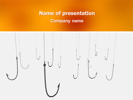 Hooks PowerPoint Template, Free PowerPoint Template, 02722, Business Concepts — PoweredTemplate.com