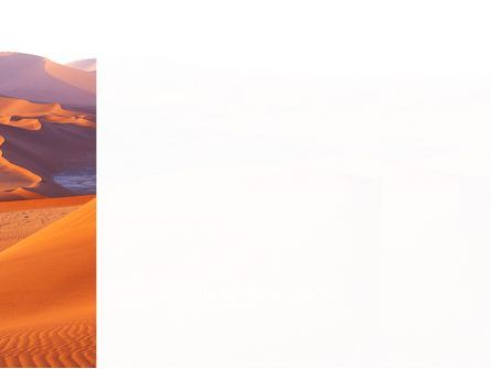 Red Desert PowerPoint Template, Slide 3, 02728, Nature & Environment — PoweredTemplate.com
