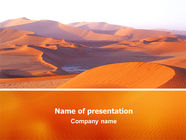 Red Desert PowerPoint Template