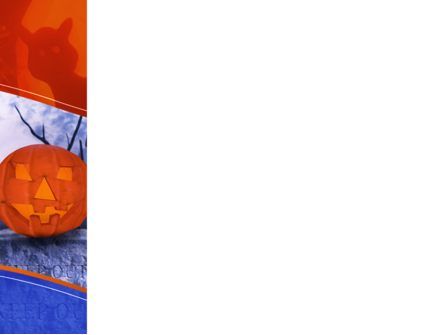 怖い夜のジャック・オ・ランタン - PowerPointテンプレート, スライド 3, 02741, 休日／特別行事 — PoweredTemplate.com